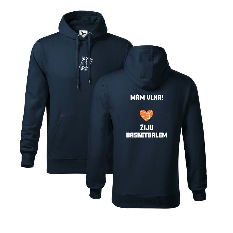 FANS MIKINA 5 „ŽIJU BASKETBALEM“ W